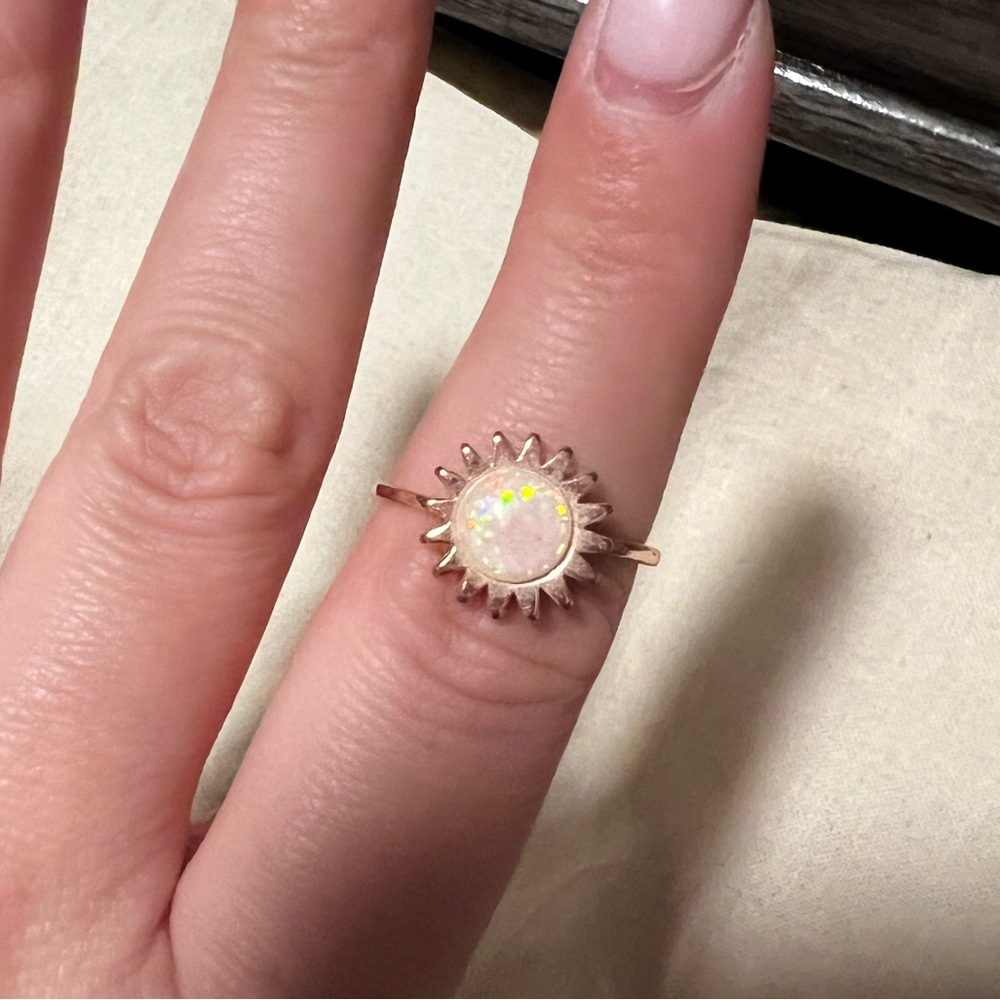 Gold Sun Ring
